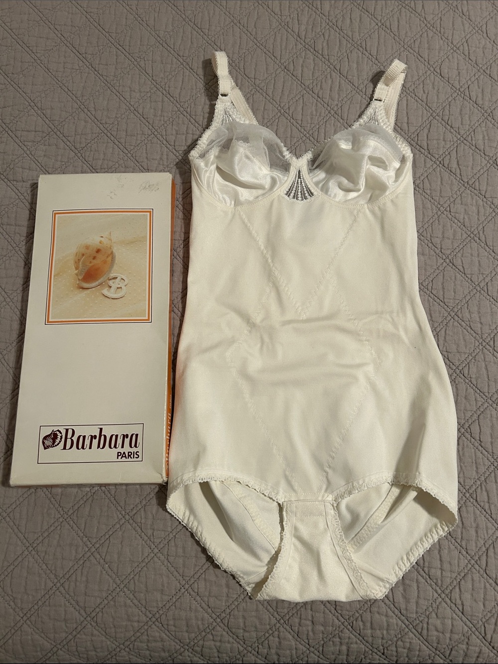 Barbara Paris Vintage Cream Shaping Bodysuit